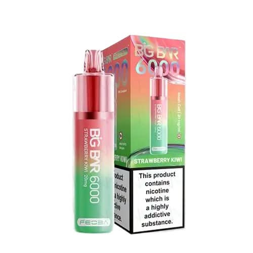 Feoba Big Bar 6000 Puffs Disposable Vape Device  - Strawberry Kiwi